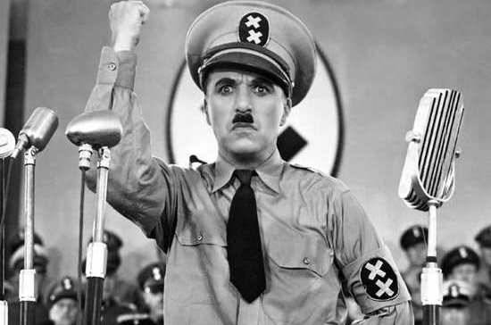 Чарли Чаплин снял пародию на Гитлера