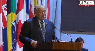 Азербайджан раскритиковал заявление российского депутата на форуме в Степанакерте