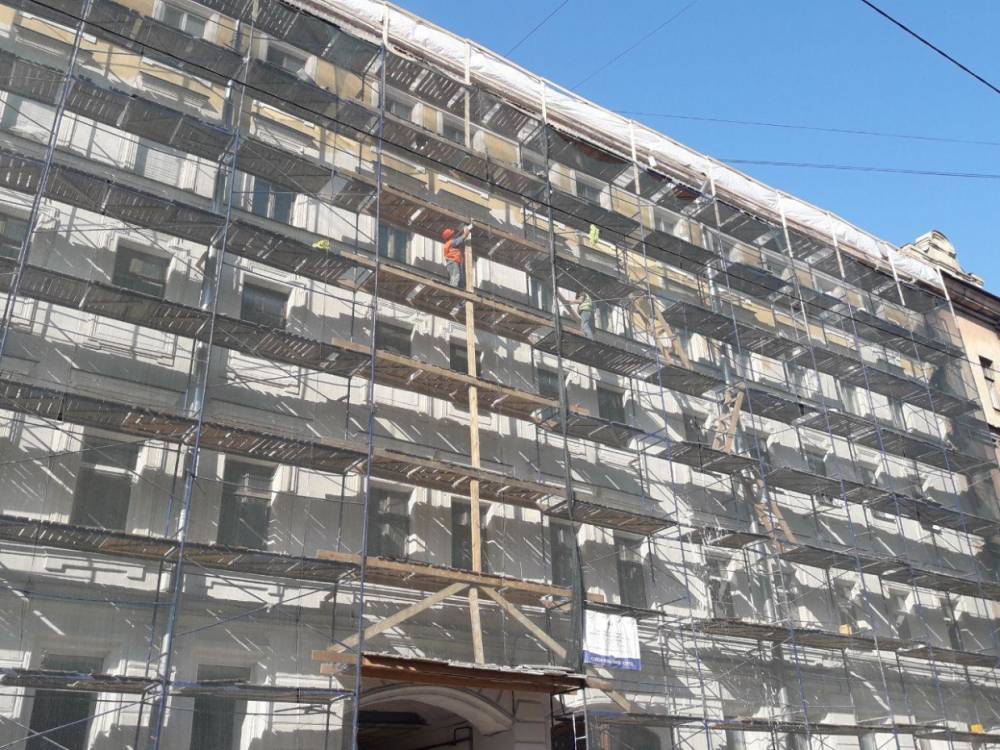 В Центре Петрозаводска обновят более 50 фасадов домов
