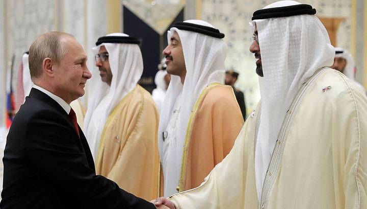 Начались переговоры президента России с принцем Абу-Даби