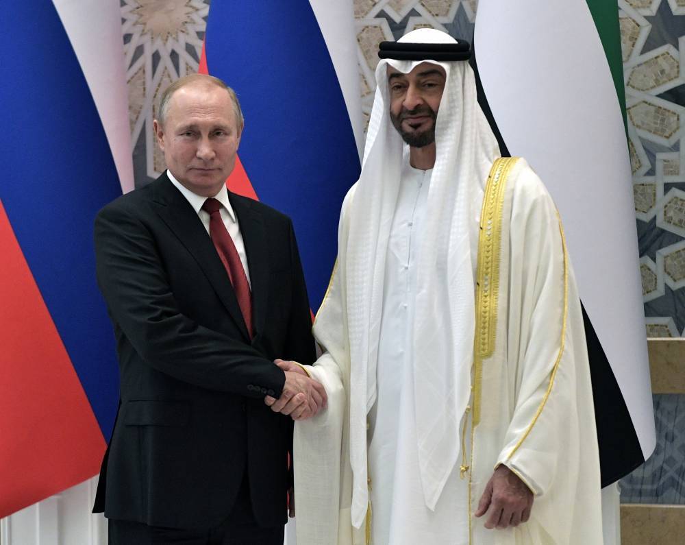 Путин заявил о готовности помочь ОАЭ с запуском спутников