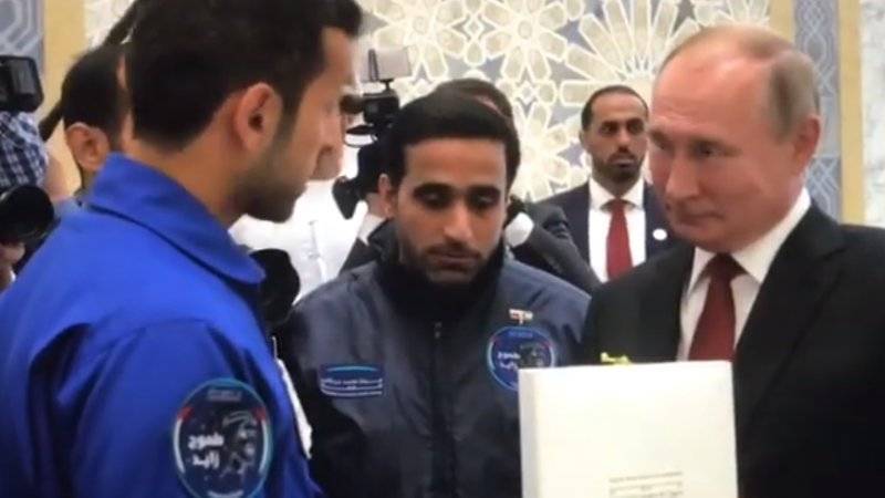 Первый арабский космонавт поблагодарил Путина за полет к МКС