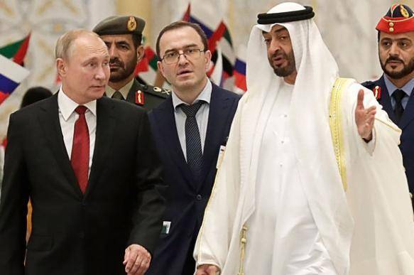 Путин в ходе переговоров в Абу-Даби отметил большие траты россиян в ОАЭ