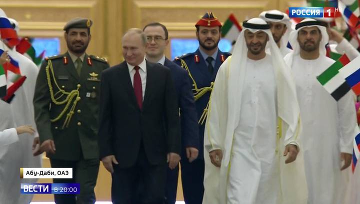 Проекты на земле и в космосе: Путин и принц ОАЭ скрепили договора подарками