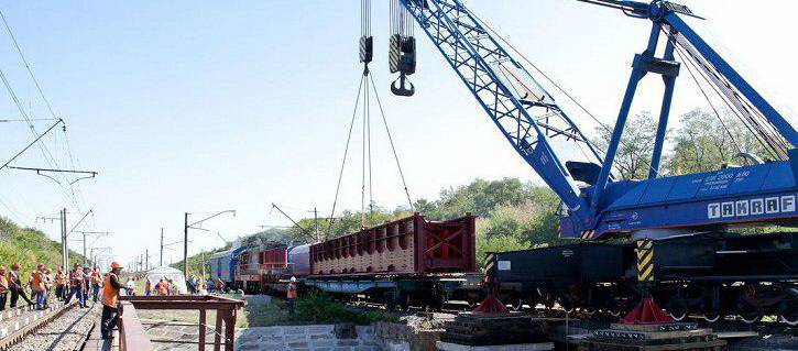 В ДНР восстановили железнодорожный мост на перегоне Пантелеймоновка – Горловка