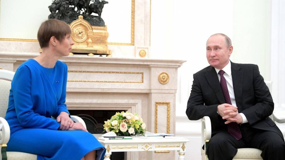 Президент Эстонии пригласила Путина в Тарту