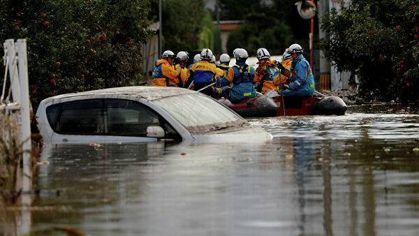 Число жертв тайфуна в Японии выросло до 66 человек