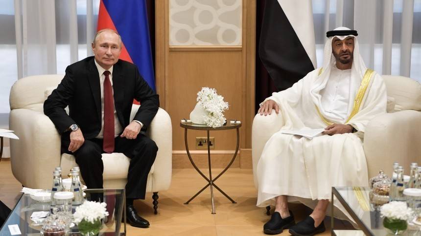 Россия заключила с ОАЭ новые сделки более чем на миллиард долларов