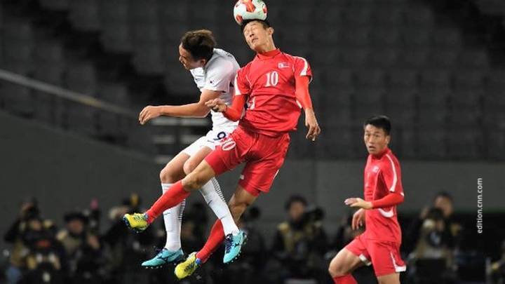 Матч между сборными КНДР и Южной Кореи завершился без забитых мячей