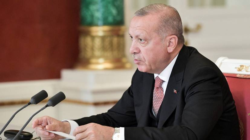 Песков назвал возможные сроки визита Эрдогана в Россию