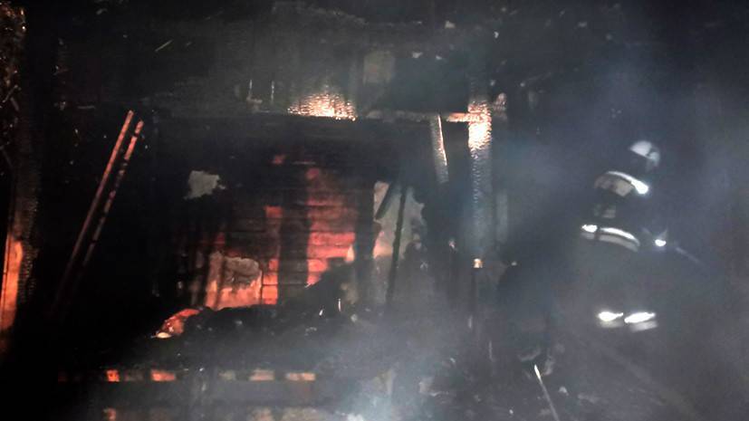 В Кировской области пять человек погибли при пожаре 