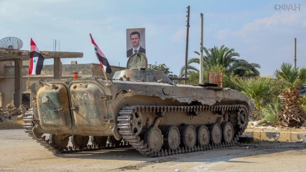 Армия Сирии укрепляет свои позиции в районе освобожденного от курдских боевиков Манбиджа