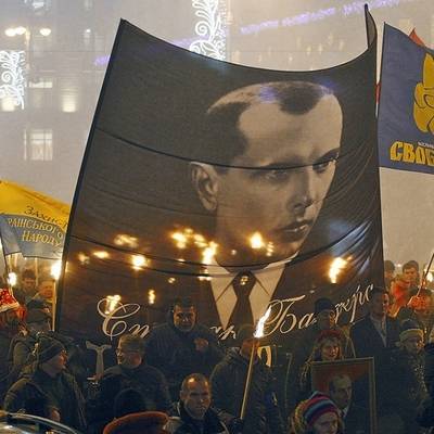 В центре Киева завершился марш украинских националистов