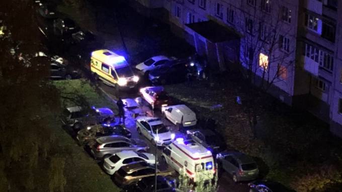 Очевидцы: на Ленинском проспекте из окна дома выпал человек