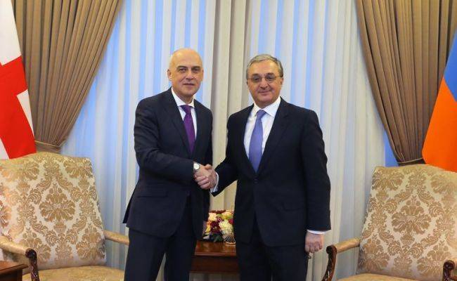 Главы МИД Грузии и Армении обсудили вопросы безопасности в регионе