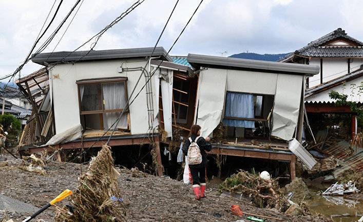 Японские соцсети о тайфуне «Хагибис»: это гнев небес!