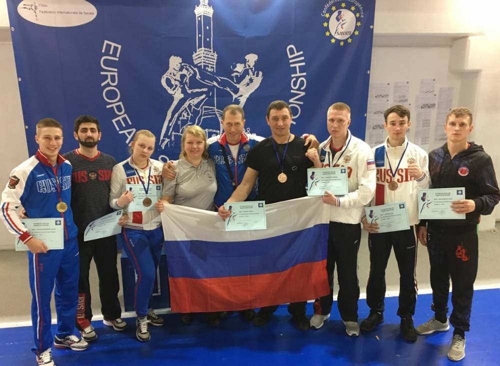 Петербургские спортсмены стали победителями чемпионата Европы по савату
