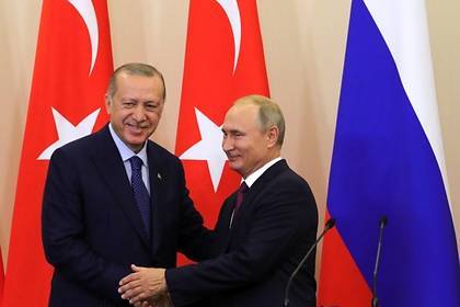 Названа дата визита Эрдогана в Россию