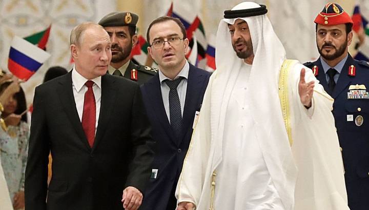 Путин: на отдыхе в Абу-Даби россияне тратят суммы, сопоставимые с товарооборотом РФ - ОАЭ