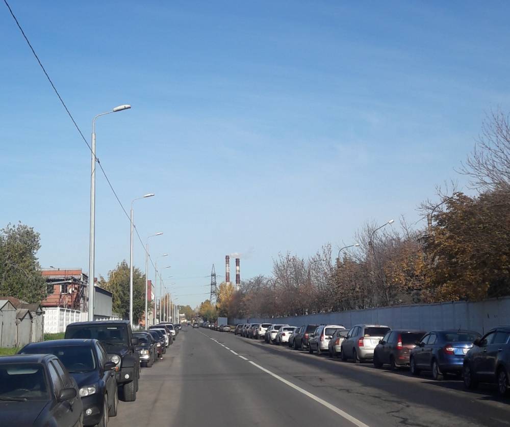 В Петербурге на Салтыковской дороге обновили уличное освещение