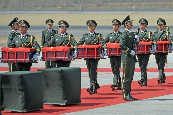 В КНР создан банк ДНК павших в Корейской войне китайских добровольцев