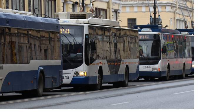 Троллейбус №42 приостановит работу на ближайшие выходные из-за дорожных работ