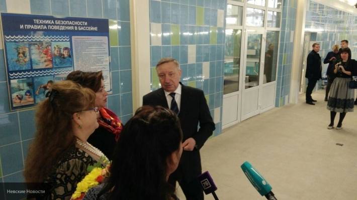 Губернатор Петербурга проверил как исполняются его поручения в школе №110