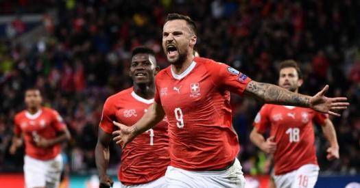 Швейцария обыграла Ирландию в отборе к Евро-2020