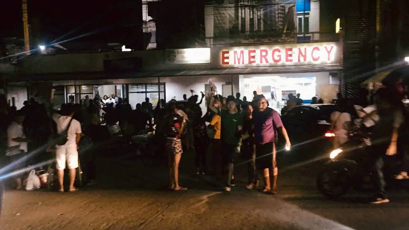 Один человек погиб и более 20 пострадали из-за землетрясения на Филиппинах