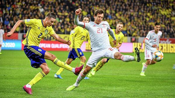 Испанцы ушли от поражения в игре отбора ЧЕ-2020 со шведами