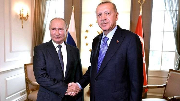 Путин и Эрдоган обсудили предотвращение конфликтов между военными силами Турции и Сирии