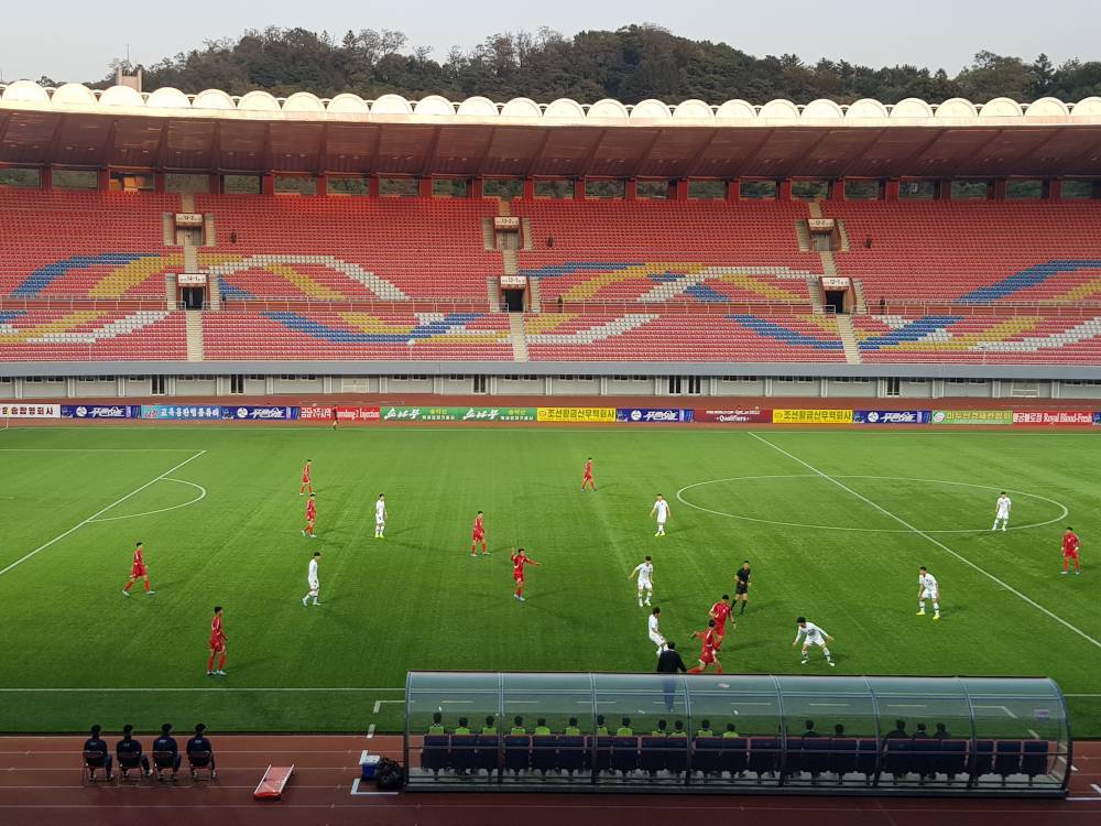 В Южной Корее не показали запись матча в Пхеньяне без зрителей