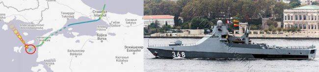 Корабль Черноморского флота «Василий Быков» идет в Сирию, а не Грецию