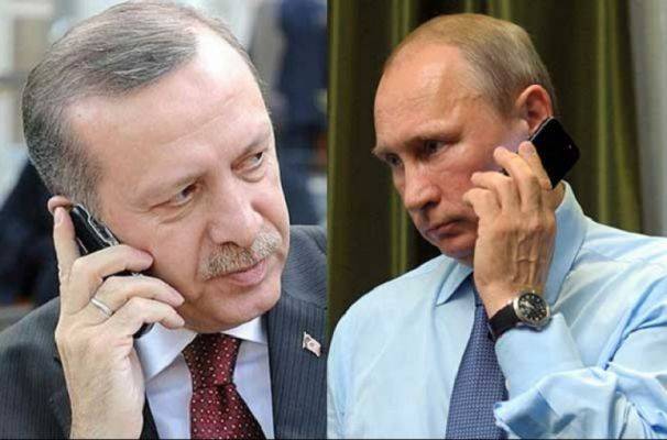 Путин пригласил Эрдогана посетить Россию в ближайшие дни