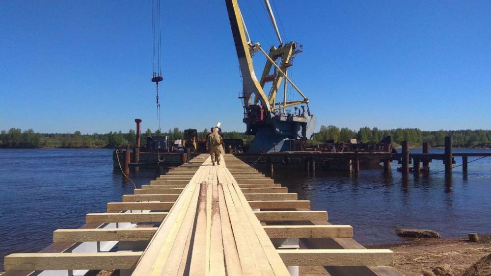 Новый причал откроет водный путь к диораме «Прорыв» в Кировске