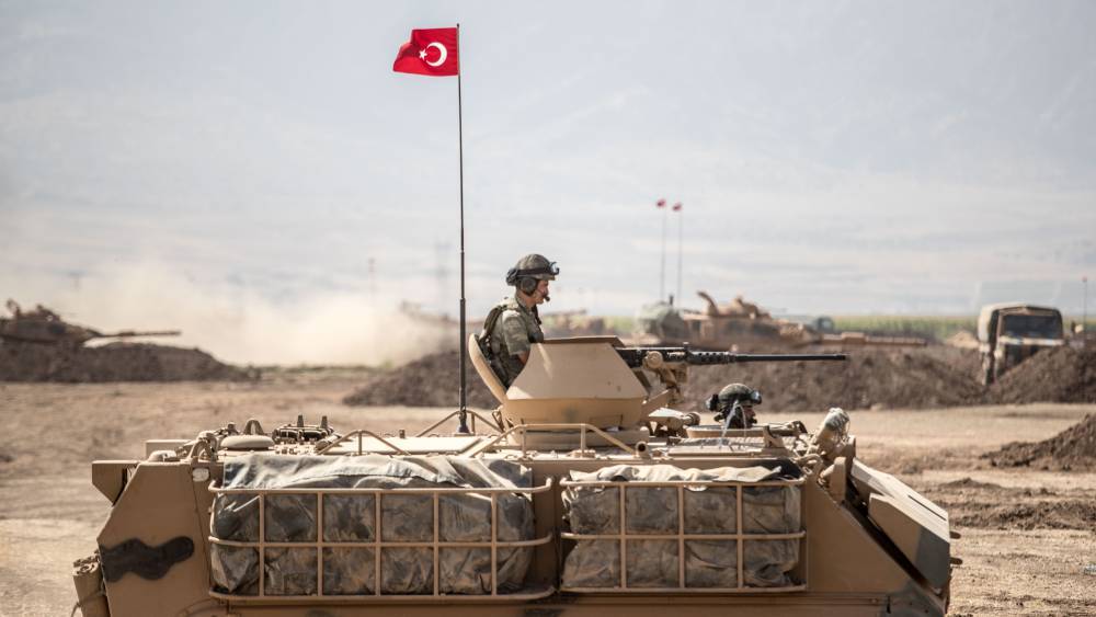 Турция сбила беспилотник курдов-террористов на севере Сирии