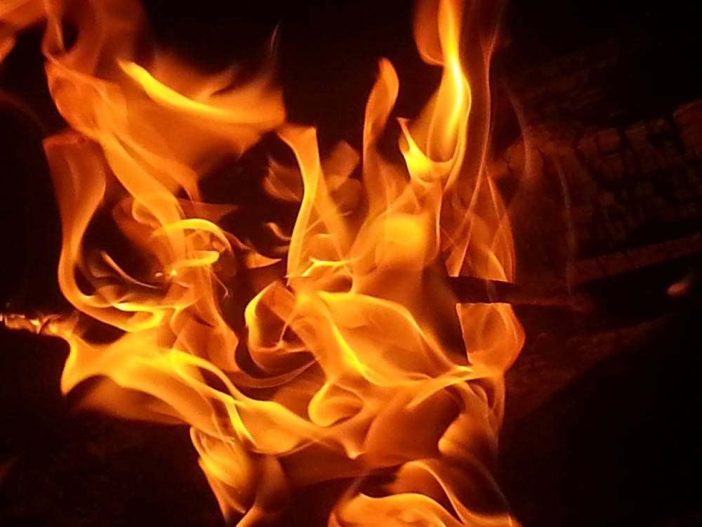В поселке Ермилово Ленобласти пожарные за час потушили горящий частный дом