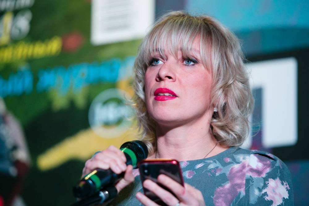 Захарова раскритиковала рейтинг BBC влиятельных женщин с Соболь