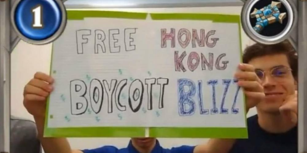 Blizzard отстранила команду по Hearthstone за поддержку протестующих в Гонконге на стриме