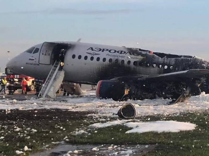 Названа причина смерти большинства пассажиров в сгоревшем SSJ-100