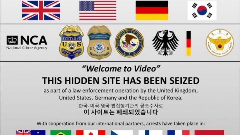 Сотни подозреваемых задержаны в 38 странах по делу о детской порнографии в даркнете