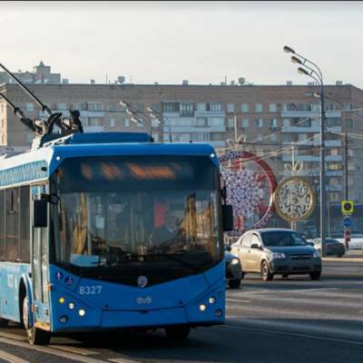 Троллейбусы ряда маршрутов задерживаются на Хорошёвском шоссе