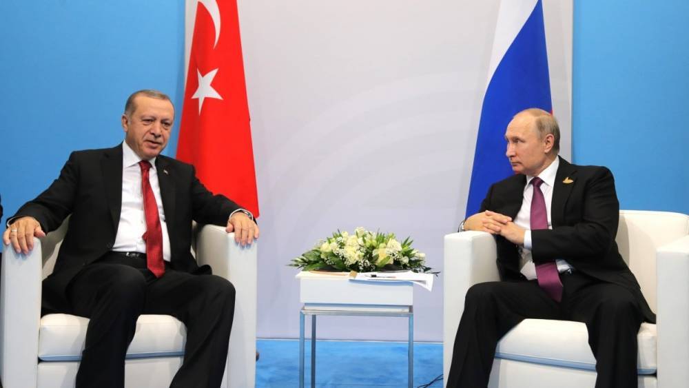 Путин и Эрдоган высказались за продолжение процесса политического урегулирования в Сирии