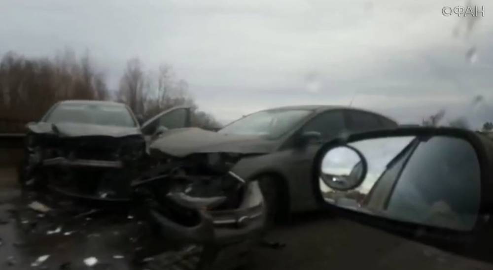 ФАН публикует видео с места ДТП двух авто в Самарской области