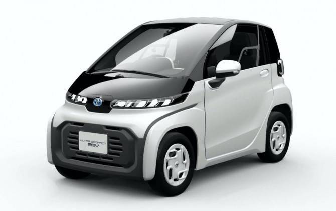 Toyota представила электрический сити-кар