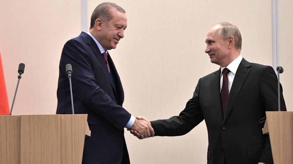 Эрдоган и Путин обсудят процесс создания зоны безопасности в Сирии