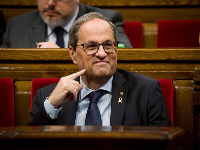 Лидер Каталонии выступил за новое голосование по вопросу независимости
