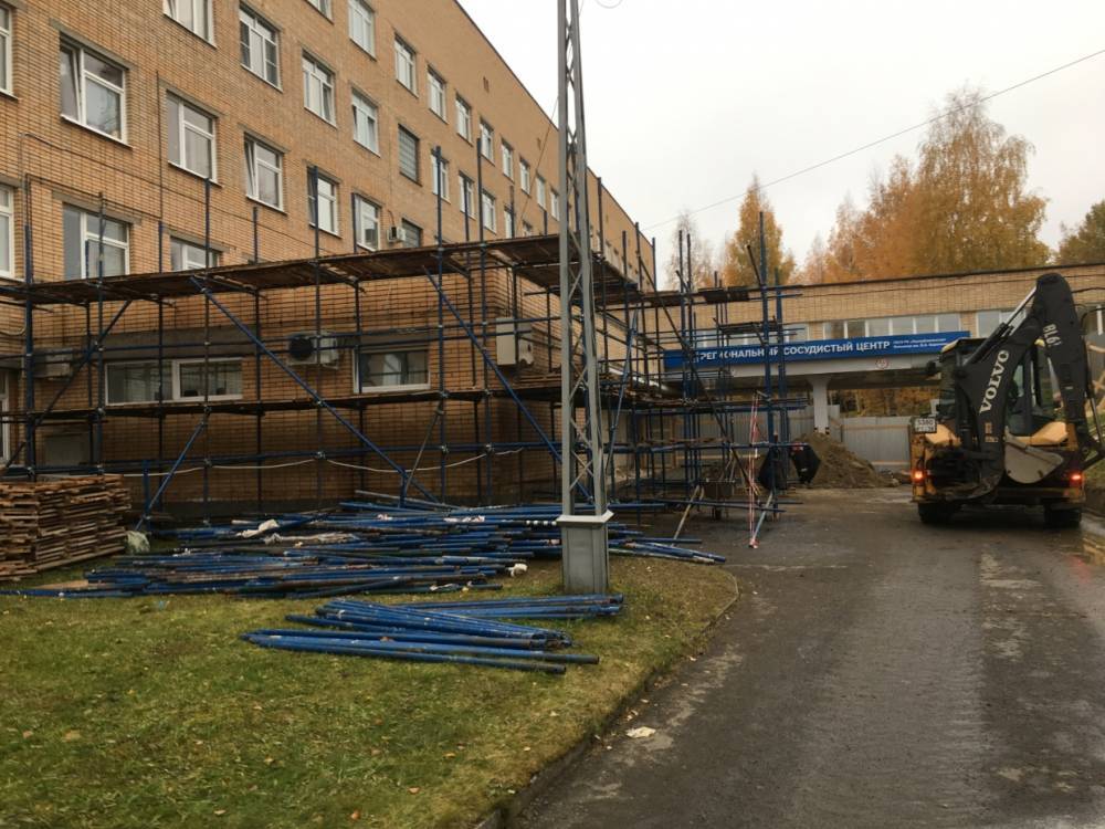 В Карелии начался ремонт терапевтического корпуса Республиканской больницы им. В. А. Баранова.