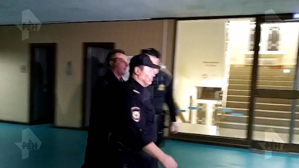 Видео из суда с задержанными руководителями ОМВД "Дорогомилово"