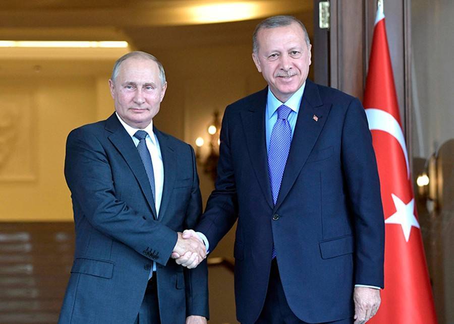 Эрдоган обсудит с Путиным создание зоны безопасности в Сирии